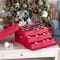 Santa&#x27;s Bag 72ct. 4&#x22; Christmas Ornament Storage Box with Drawers